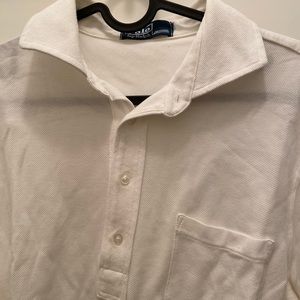 Ralph Lauren Knit long sleeved collared shirt
